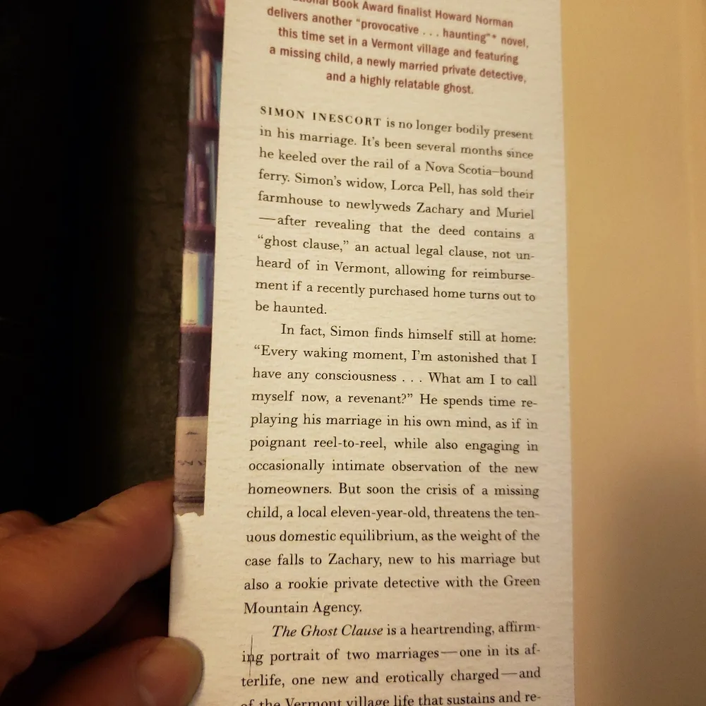 The Ghost Clause by Howard‎ Norman